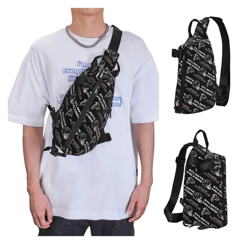 Atlanta Falcons Crossbody Backpack The Single Shoulder Bag Chest Pack Bags Cover