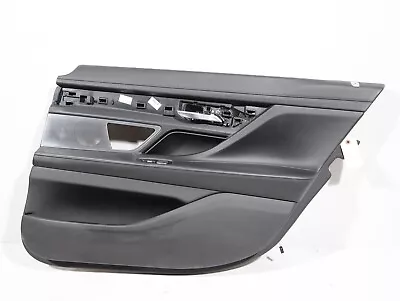 OEM BMW 750I G12 2016-2022 PANEL DE MOLDURA DE PUERTA INTERIOR TRASERA DERECHA 🚗 66K Foto 1 de 4
