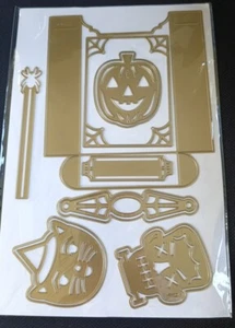 Anna Griffin Trick Or Treat Bag Box Dies New Halloween  - Picture 1 of 3