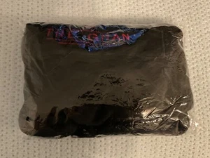 The Ghan Australian Railway Poncho, Unisize, Black With Red Logo, 100% Polyester - Picture 1 of 2