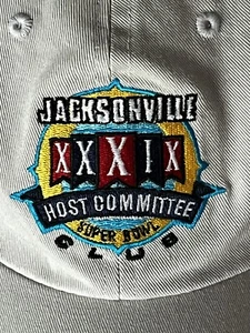 Vtg Superbowl XXXIX NFL 2005 Jacksonville Host Committee Adjustable Lady’s Hat - Picture 1 of 9