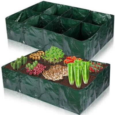 Extra Large Fabric Raised Bed Plant Grow Bags Fruit Vegetable Garden Growing Bag
