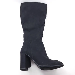 A New Day Größe 5,5 kniehohe schwarze/Brandee Wildleder Stiefel RN # 17730 - Bild 1 von 6