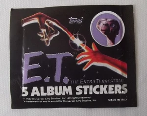 Topps E.T. The Extra Terrestrial - El extraterrestre de 1982 - 1 bolsa ¡RARA! - Imagen 1 de 1