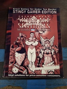 Silver Age Sentinels Stingy Gamer Edition Guardians Of Order Ultimate D20 RPG - Imagen 1 de 2
