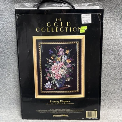 Dimensions Gold Collection Evening Elegance Cross Stitch Kit #3757 NOS - Image 1 of 4