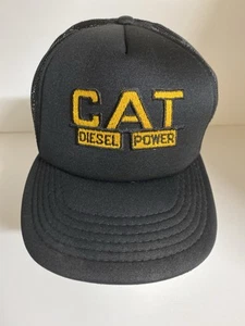 Vintage Cat Diesel Power Trucker Hat - Picture 1 of 7