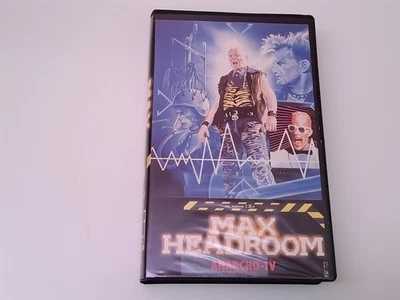 Max Headroom Vol. 3 - Anarcho-TV 1987 VHS German PAL RCA Columbia Video Großbox - Bild 1 von 4