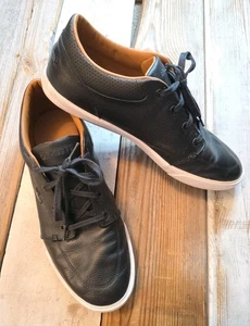 Lacoste Bayliss Schwarz Leder Schnürschuhe Freizeitschuhe Herren Größe 11,5 - Bild 1 von 7