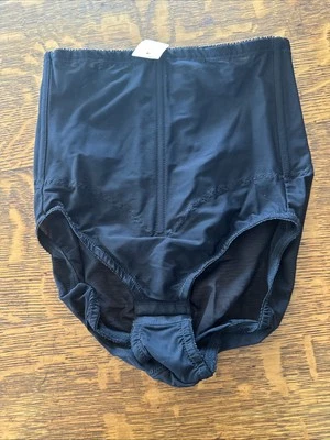 Vintage Black Warner’s Firm Control Girdle Underwear With Bones Sz 5 Sheer Buns - Image 1 of 4