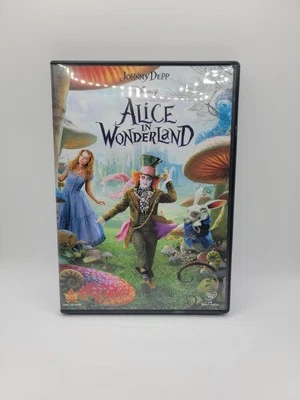 Alice In Wonderland - Mia Wasikowska, Johnny Depp - 2010 - Disney DVD - Image 1 of 2