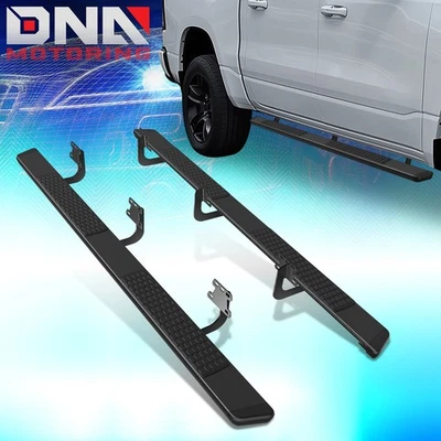 For 2019-2022 Ram 1500 Crew Cab 5.5" OD Side Step Nerf Bar Running Board Black - Image 1 of 4
