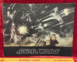 VINTAGE 1977 STAR WARS A NEW HOPE ORIGINAL MOVIE PROGRAMME PROMO PHOTO BOOK EXC! - Picture 1 of 13