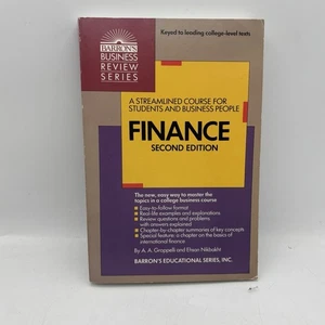 Finance by A.A Groppelli - Picture 1 of 1