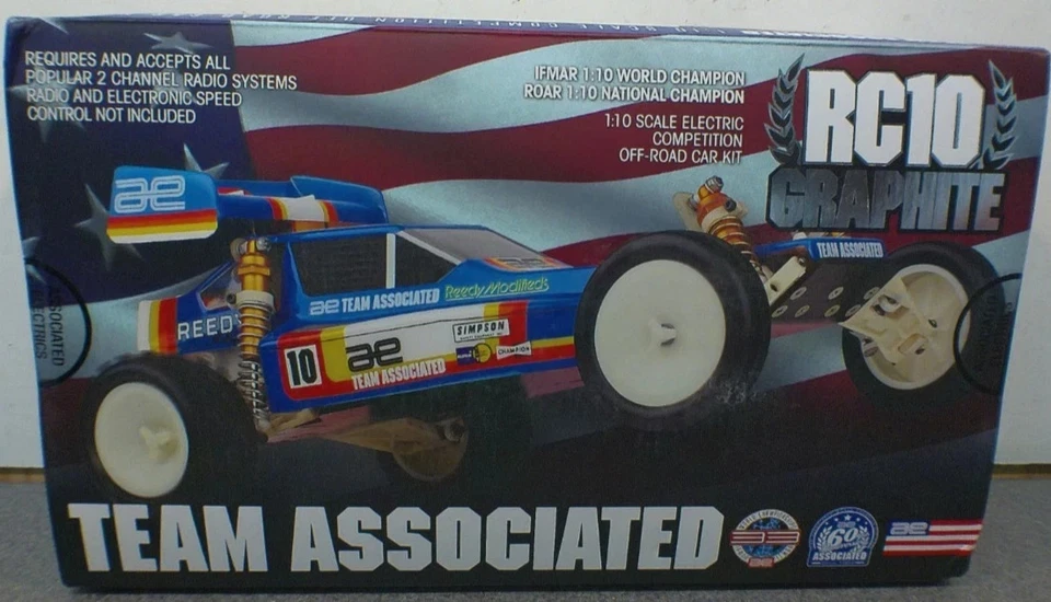 Kit off-road Team Associated RC10 grafite 2WD #6030 - Imagem 1 de 1