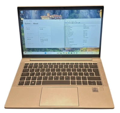 Grade A HP Elitebook 830 G7 13.3" Laptop | 2.11G i5-10210U 8GB | 256GB SSD Win11 - Image 1 of 4