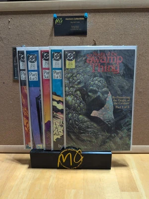 ROOTS OF THE SWAMP THING #1-5 COMPLETE SET (DC COMICS 1986) BERNIE WRIGHTSON! - Image 1 of 4