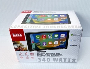 BOSS BVCP9700A Double DIN 7" Car Stereo Apple Carplay Android *Parts or Repair* - Picture 1 of 4