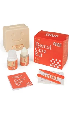 Kit de cuidado dental Mastermedi óxido de zinc eugenol cemento pegamento para coronas y puentes Foto 1 de 4