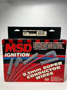 MSD 32919 Super Conductor Plug Wires Mazda RX7 Fits 1986-1992 Rotary NOS - Picture 1 of 4