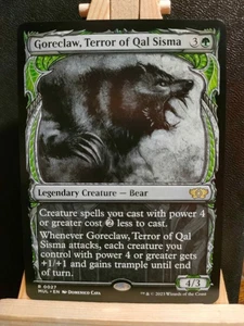 Goreclaw, Terror of Qal Sisma (Showcase) - Multiverse Legends - NM (siehe Bilder) MTG - Bild 1 von 2