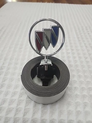 1990s 2000s Buick Lesabre Park Avenue Regal Hood Ornamento Emblema OEM Genuíno GM - Imagem 1 de 4