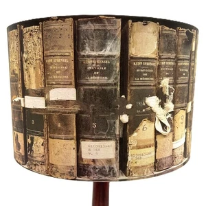 Distressed Buch Lampenschirm, Lampenschirm Gratis Geschenk - Bild 1 von 4