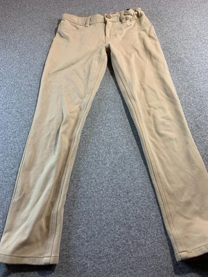 Pantalones French Toast Para Mujer 12 Beige Elastizados Frente Plano Pierna Ajustada Chino Clásico Foto 1 de 4