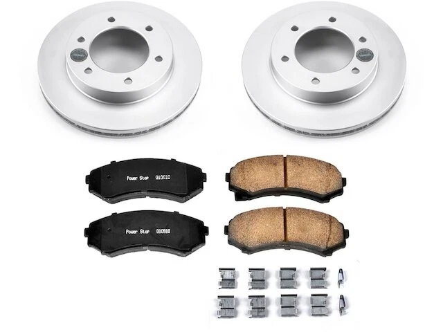 Kit de pastillas de freno delanteras y rotor para Isuzu Rodeo Sport 2002 2001-2003 YJ792QX Foto 1 de 1