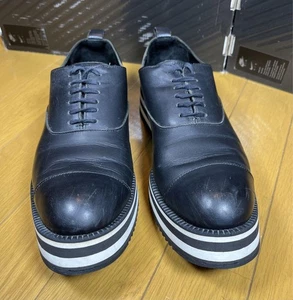 Comme Des Garcons Bonus Included Thick Sole Leather Shoes Halloween 23.5cm - Picture 1 of 17