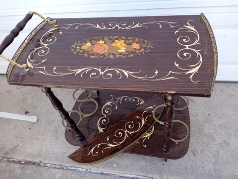 Sorrento Italy Wine Cart Cover