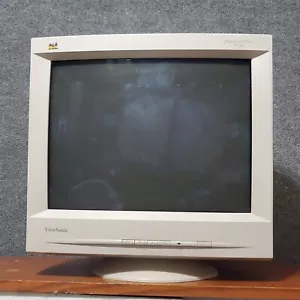 ViewSonic PS790 Professional Series Monitor Vintage Gaming Oct 1999 Monitor 90s - Picture 1 of 16