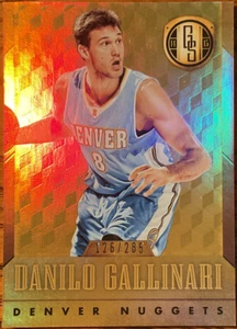 2014-15 Panini Gold Standard Danilo Gallinari #104 Denver Nuggets #’d 126/285 - Picture 1 of 2