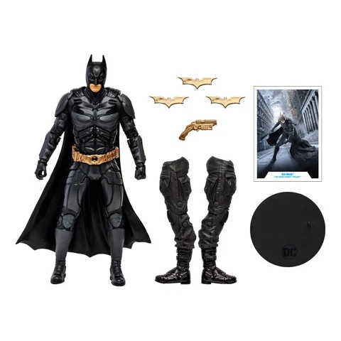 McFarlane The Dark Knight Christian Bale BATMAN 7 in Figure BAF BANE In Stock Cover