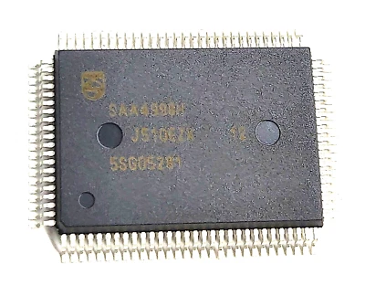 2 pieces SAA4998H | Field and line rate converter with noise reduction | QFP100 - Image 1 of 4