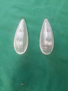 FIAT 500 N COPPIA DI PLASTICHE PER FRECCE LATERALI ORIGINALI CARELLO NUOVE - Picture 1 of 1