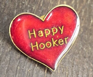 Vintage Lustige Pin (Happy) - Bild 1 von 2