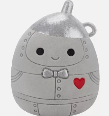 Squishmallow Tin Man The Wizard Of Oz Plush Toy 6.5in 2024  NEW 85th Anniversary - Image 1 of 2