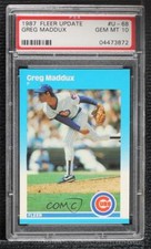 1987 Fleer Update Greg Maddux #U-68 PSA 10 GEM MT Rookie RC HOF