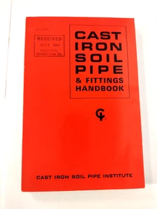 1969 GUSSEISEN ERDROHR & FITTINGE HANDBUCH (GUSS ERDROHRINSTITUT) - Bild 1 von 3