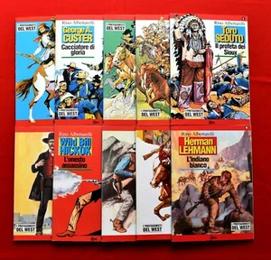 I PROTAGONISTI DEL WEST 1/10 SERIE COMPLETA Ediz. HOBBY & WORK ITALIANA - Foto 1 di 9