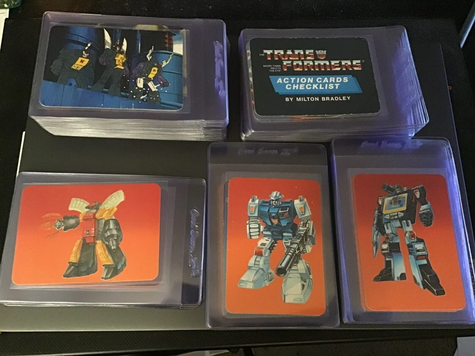 1985 Hasbro Transformers Series 1 trading cards pick a card complete your set - Image 1 of 1