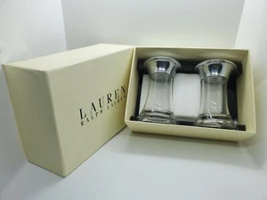 Ralph Lauren AE200/338 Ella coppia portacandele 5" portacandele - Foto 1 di 7