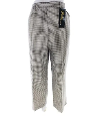 Ruba  T. 18 (46) Grigio Pantaloni Eleganti Plaid - Immagine 1 di 4