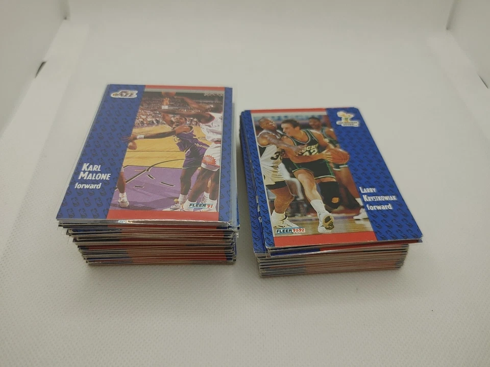1991 fleer basketball complete your base set *PYC* #201-396 - Image 1 of 1