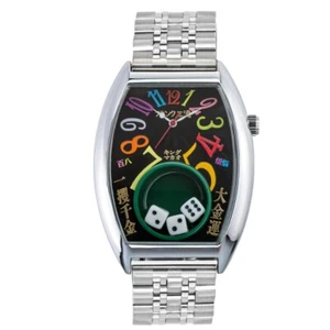 Frank Miura King Macau Gamble Watch Rainbow Black - Picture 1 of 6