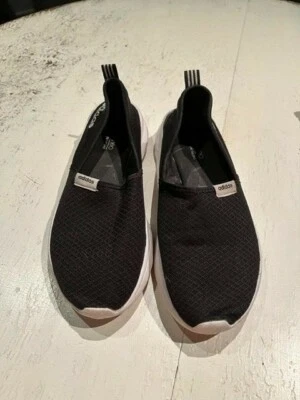 Adidas Para Mujer Cloudfoam Lite Corredor Zapatos para Correr Sin Cordones Negros TALLA 9.5 Foto 1 de 3