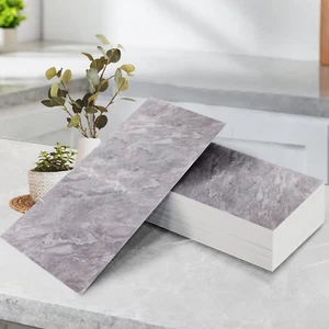 10/20pcs Wall Panels Peel and Stick 23.6X11.8 inch Marble Look Tile for Bathroom - Picture 1 of 14