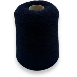 (57,27€/kg) Dunkel Blau 500gr. extrafeine Schurwolle Merino NM 33/2 - Bild 1 von 1