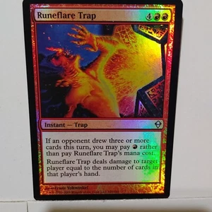 TRAMPA RUNEFLARE (LÁMINA) --- MTG -- ZENDIKAR --- CASI NUEVO - Imagen 1 de 1